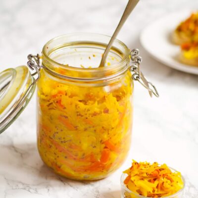 Hautatud hapukapsas apelsiniga 450g