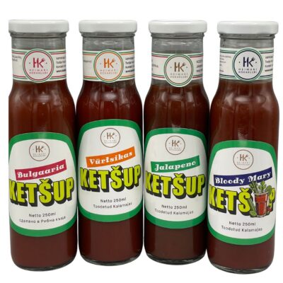 Ketšupite komplekt, 4x250ml