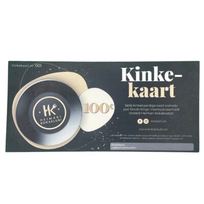 Kinkekaart 100€