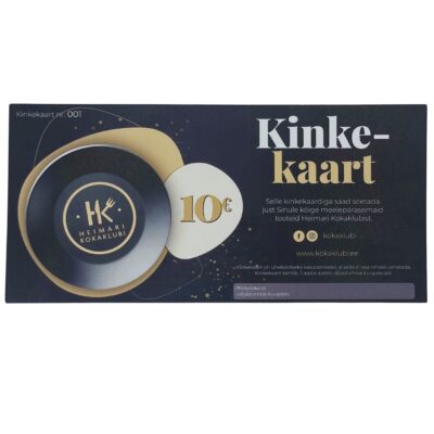 Kinkekaart 10€