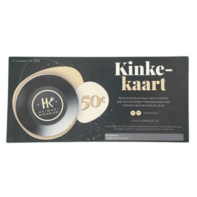 Kinkekaart 50€