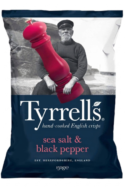 Tyrrell’s kartulikrõpsud meresoola ja musta pipraga