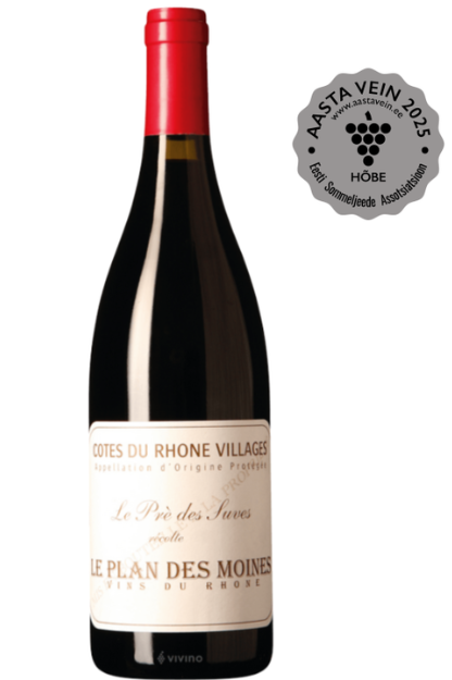 Le Plan Des Moines Le Pre des Suves Cotes du Rhone Villages AOP