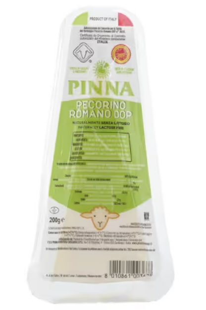 Pecorino Romano kõva lambapiimajuust 200g