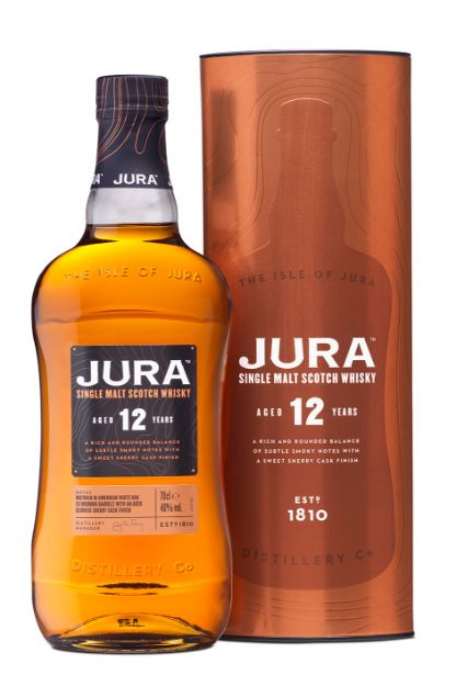 Jura 12YO Single Malt 40% 70cl (karbis)
