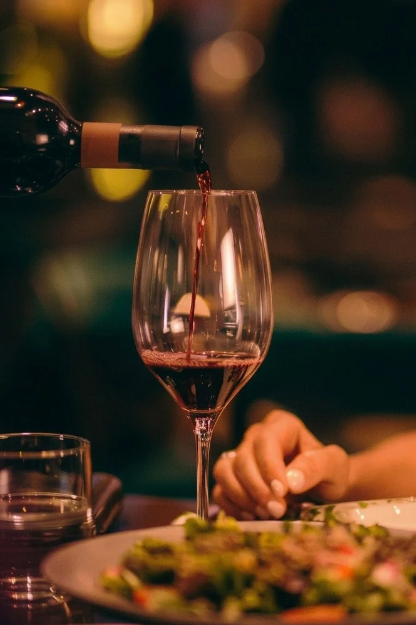 wine and dine